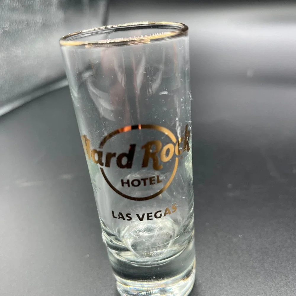 Vintage Hardrock Cafe Shot Glasses 4